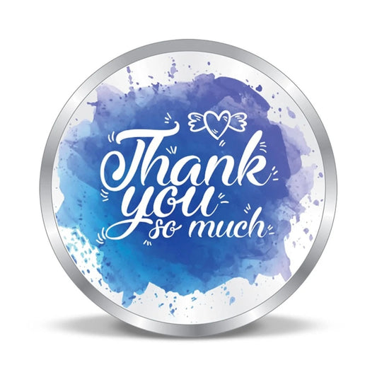 Personalized 999 Pure Silver "Thank You" Coin – BIS Hallmarked