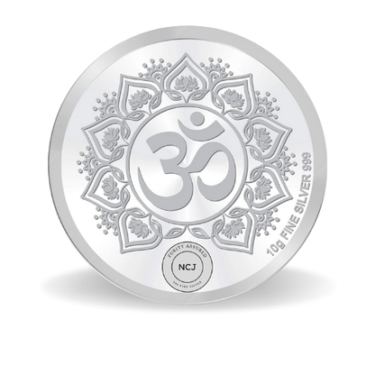 Sherawali Mata Coloured Silver Coin – 999 Purity, BIS Hallmark, Fade-Resistant Design